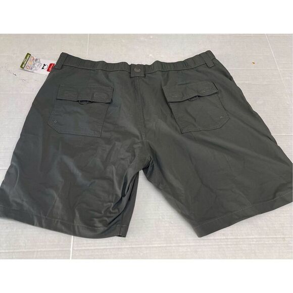 BRAND NEW MEN'S WRANGLER FLEX WAIST / BELT LOOPED GREY RELAXED FIT SHORTS 42 A25 - Picture 6 of 6